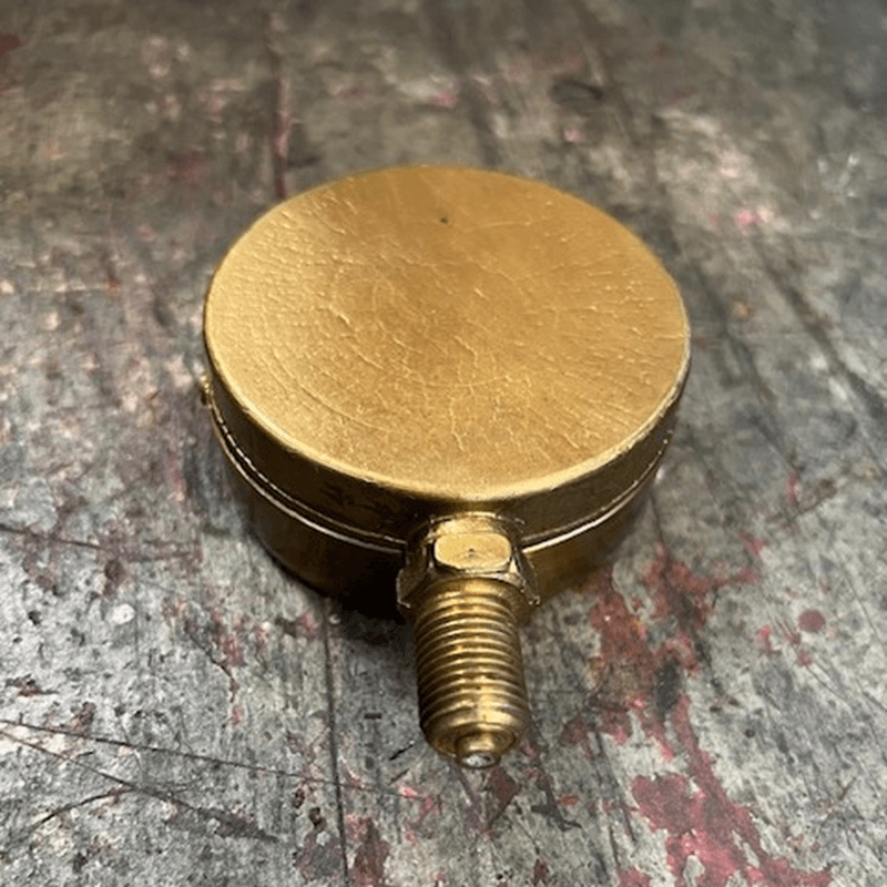 M Oljetrykksmanometer 0-6 Bar, messing